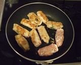 簡単おつまみ☆カマンベールで豚肉ロール♪作り方3写真