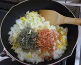 パパの小女子チャーハン（Ⅱ）作り方5写真