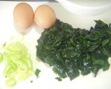 5分で♪中華風わかめスープ♡作り方1写真