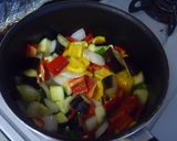 彩り夏野菜のハニーなカポナータ作り方3写真