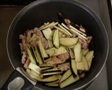 なすと豚肉 あったかつけそうめん作り方2写真
