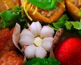 お弁当に可愛い～*お花ちくわ*作り方5写真