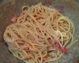 豆腐を使った冷製トマトクリームスパゲティ作り方6写真