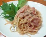 豆腐を使った冷製トマトクリームスパゲティ作り方8写真