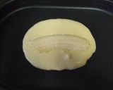 バナナ　メレンゲパンケーキ作り方4写真