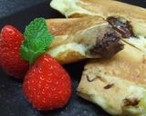 バナナ　メレンゲパンケーキ作り方9写真