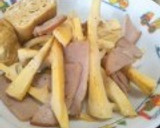 粉チーズ香る♪筍とベーコンのにんにく炒め作り方5写真