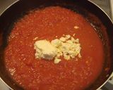 トマトとクリームチーズのパスタ作り方6写真