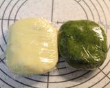 抹茶と黒豆のうずまきクッキー☆作り方4写真