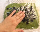 抹茶と黒豆のうずまきクッキー☆作り方8写真