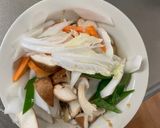 お一人様レンジ洋風お好み焼味豚平焼風作り方13写真