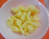 カルボ風ポテトときのこのパスタ作り方1写真