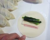 ポパイより強く！？（餃子の皮で包み揚げ）作り方2写真