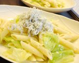 ☆釜揚げしらすときゃべつのパスタ☆作り方4写真