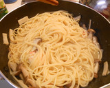 ♡海老とたっぷりきのこの和風パスタ♡作り方6写真