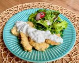柔らか鶏胸肉のカレー味★ヨーグルトソース作り方4写真