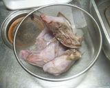 塩麹仕込み☆ブリかまのハニーなハーブ塩焼作り方2写真
