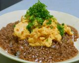 あんかけそぼろ丼作り方4写真