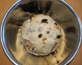 クリームチーズの入った蜂蜜レーズンパン作り方3写真