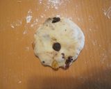 クリームチーズの入った蜂蜜レーズンパン作り方4写真