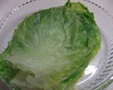 豚しゃぶのレタス巻きサラダ梅風味~塩麹~作り方2写真
