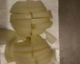 牛こま肉の豆板醤炒め作り方1写真