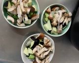 肉無チクワクリーミー梅ガパオ味野菜炒め作り方10写真