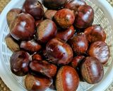 ★塩茹でした🌰栗を剝いちゃた！作り方3写真