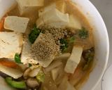 お一人様梅ウスタークリーム味豆腐野菜炒め作り方22写真