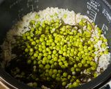 塩昆布とグリーンピースの炊き込みご飯作り方2写真