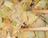 超簡単 キャベツと玉ねぎの満腹ふわ玉焼き作り方5写真