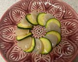 ホタテとズッキーニの昆布茶レモンマリネ作り方5写真