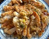 鶏胸肉の揚げ焼き油淋鶏作り方5写真