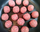 夕飯！ブロッコリートマトミートボール主菜作り方6写真