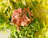 超簡単☆春キャベツのフライパン焼売作り方4写真