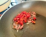 ピザ用チーズdeオクラとトマト🍅カルボナーラ風🎵作り方5写真