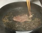和牛すき焼き仕立ての旨辛釜玉うどん作り方10写真