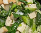 青梗菜と厚揚げの鶏そぼろあんかけ作り方5写真