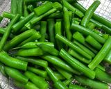 ごま油でコク旨☆インゲンの彩り胡麻作り方4写真