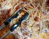 クリームミートソースのパスタ作り方6写真