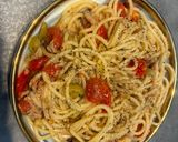 マフィア風いりこ出汁のトマトパスタ作り方8写真