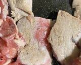 簡単　マグロとほうれん草の炒め物作り方6写真
