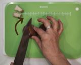しいたけの飾り切り作り方2写真
