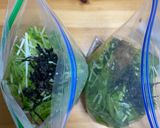 水菜と塩こんぶの浅漬け作り方3写真