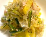 棒寒天とたくあんのやみつき中華サラダ作り方5写真