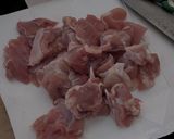 豚より楽で簡単！鶏もも肉の角煮風作り方1写真