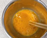 炭酸水で♪ふっわふわな卵焼き作り方1写真
