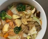 お一人様オム親子丼味根菜たっぷり野菜炒め作り方19写真