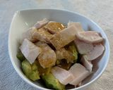 やみつき✨アボカドとサラダチキンのサラダ作り方6写真