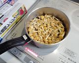 水菜とナメコのおひたし作り方2写真